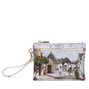 Pochette Donna con Zip Y NOT YES-342 Stampa Alice in Trulli