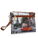 Pochette Donna con Zip Y NOT YES-342 Stampa C'Est La Vie