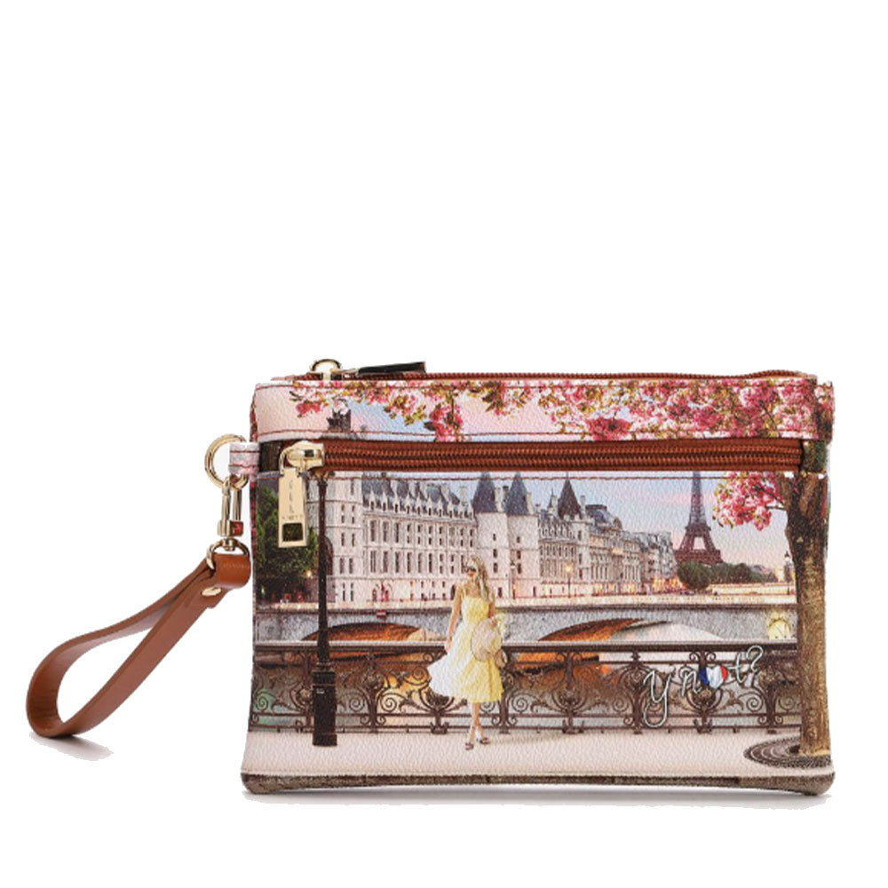 Pochette Donna con Zip Y NOT YES-342 Stampa Concorde