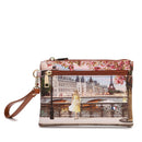 Clutch für Damen mit Reißverschluss Y NOT YES-342 Concorde Print