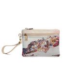 Pochette Donna con Zip Y NOT YES-342 Stampa Greece Sunset