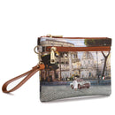 Pochette Donna con Zip Y NOT YES-342 Stampa Imperial