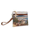 Pochette Donna con Zip Y NOT YES-342 Stampa Lemon Tree