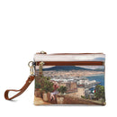 Pochette Donna con Zip Y NOT YES-342 Stampa Lemon Tree