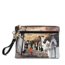 Pochette Donna con Zip Y NOT YES-342 Stampa Life in Trulli