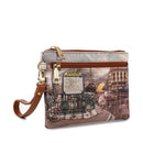 Pochette Donna con Zip Y NOT YES-342 Stampa Metrò Paris