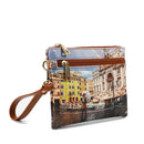 Pochette Donna con Zip Y NOT YES-342 Stampa Rainbow Rome