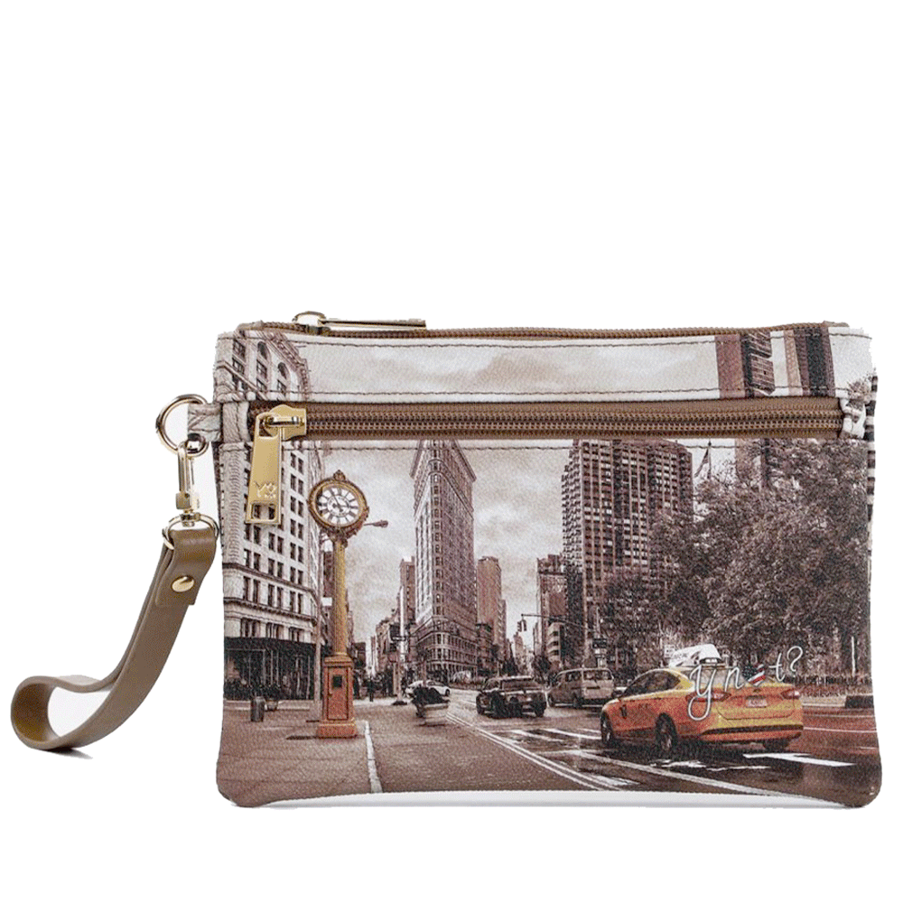 Pochette Media Donna con Zip Y NOT YES-343 Golden Time