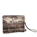 Mittlere Damen Clutch mit Reißverschluss Y NOT YES-343 Mirror