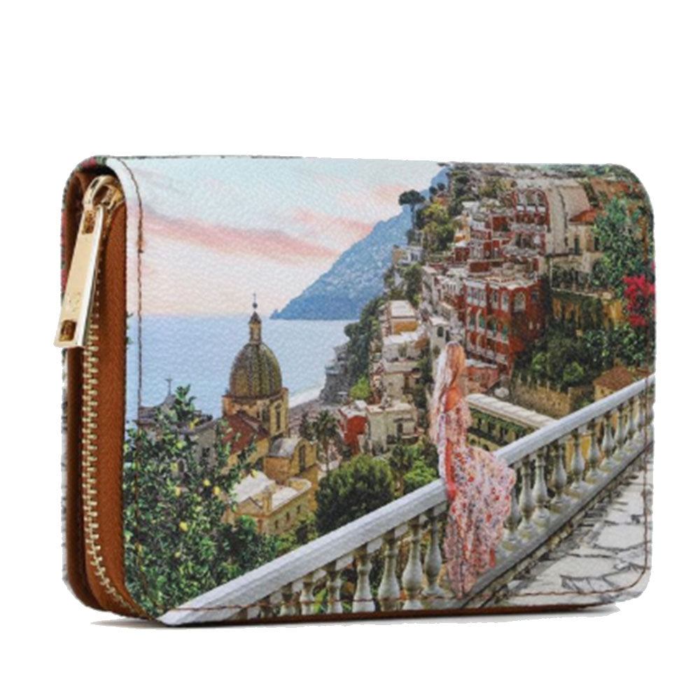 Portafoglio Donna Piccolo Y NOT YES-362 Stampa Dreaming Coast