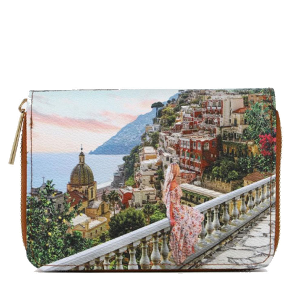Portafoglio Donna Piccolo Y NOT YES-362 Stampa Dreaming Coast