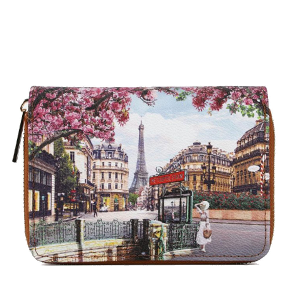 Portafoglio Donna Piccolo Y NOT YES-362 Stampa Emily in Paris