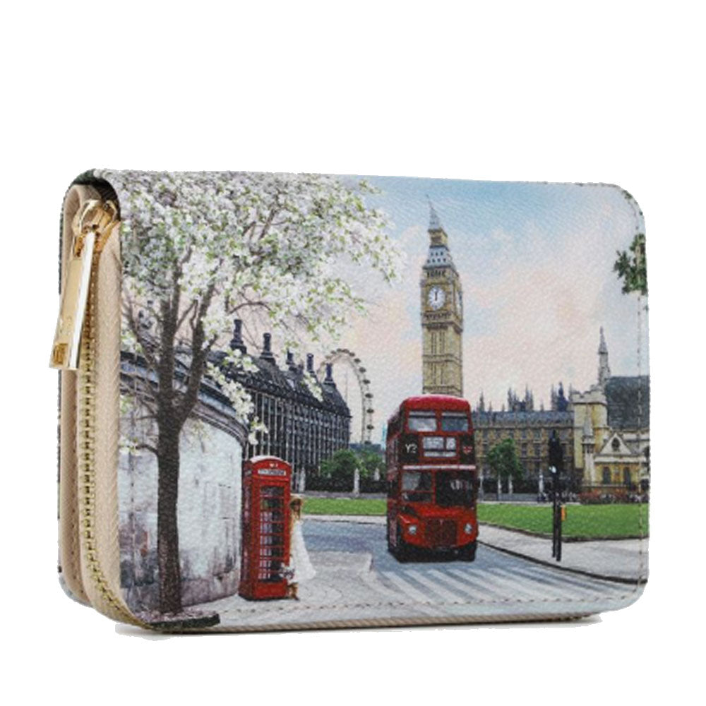 Portafoglio Donna Piccolo Y NOT YES-362 Stampa London