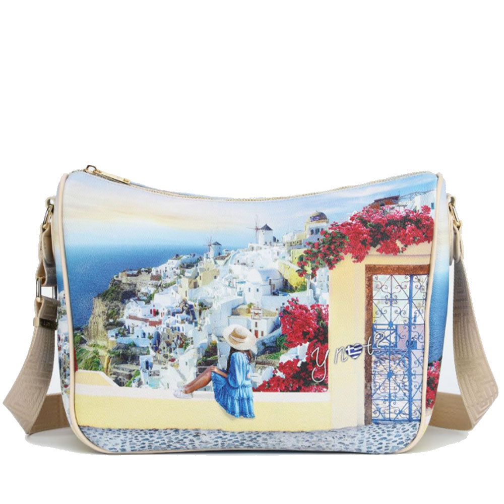 Borsa Donna Y NOT con Tracolla Regolabile linea YES-370 Greek Summer
