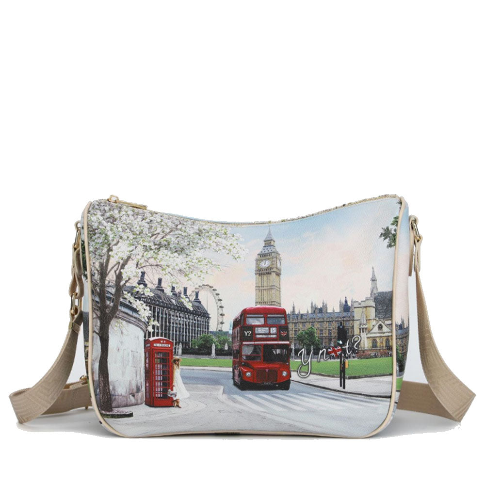 Borsa Donna Y NOT con Tracolla Regolabile linea YES-370 London