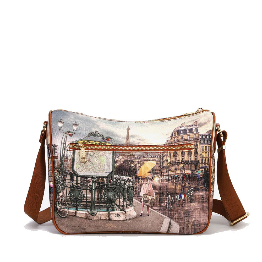 Metro Paris Pochette Y Not Nera Borsa Donna Y NOT A Tracolla