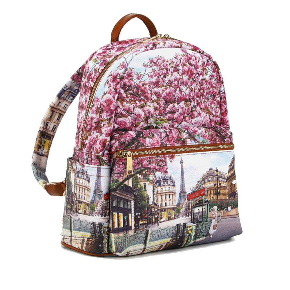 Zaino Donna Piccolo Y NOT YES-380 stampa Emily in Paris