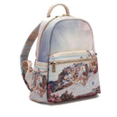 Y NOT Kleiner Damen-Rucksack mit Außentasche YES-380 Greece Sunset
