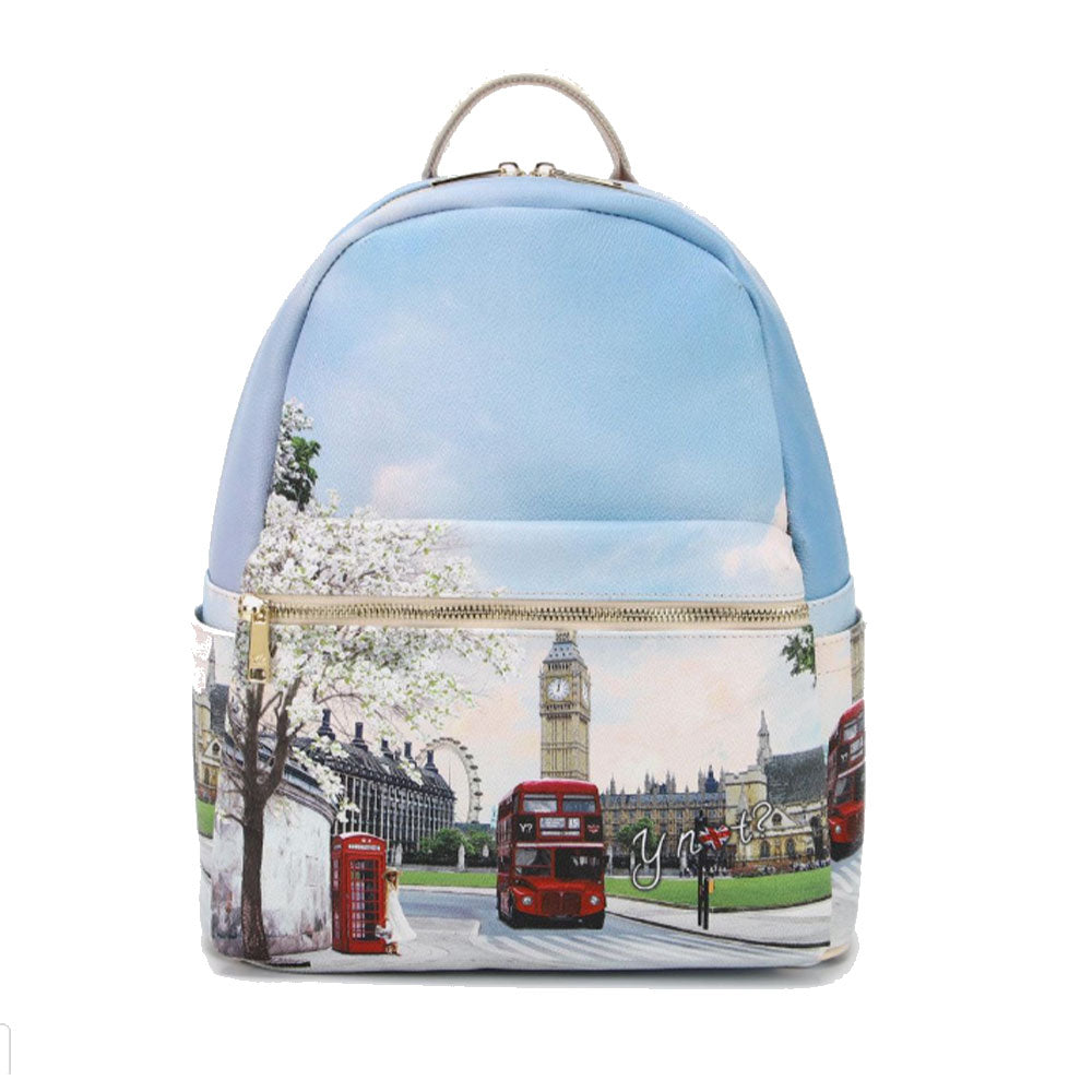 Zaino Donna Piccolo Y NOT YES-380 stampa London