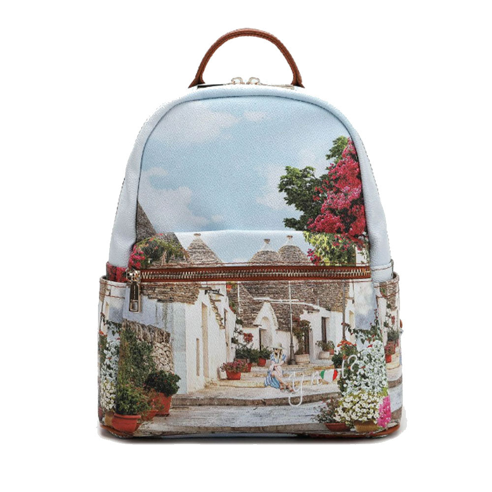 Zaino Donna Piccolo Y NOT con Tasca Esterna YES-380 Puglia Summer