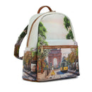 Zaino Donna Grande Y NOT con Tasca Esterna YES-381 Spring in Milan