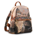 Y NOT Großer Damenrucksack mit Außentasche YES-381 Autumn River