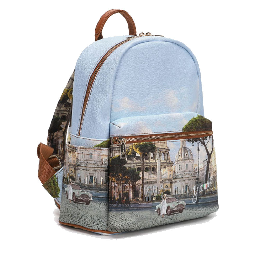 Zaino Donna Grande Y NOT con Tasca Esterna YES-381 Imperial