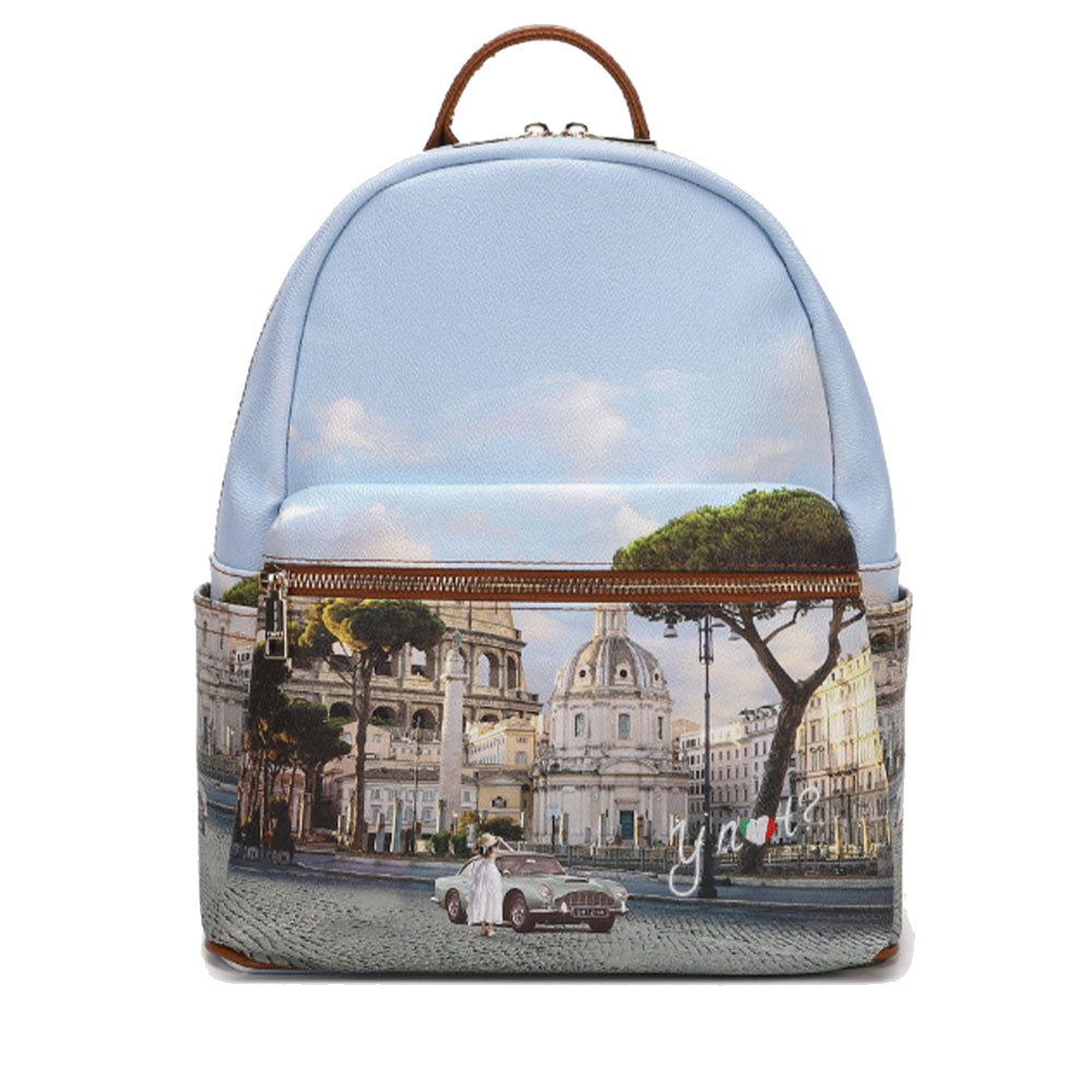 Zaino Donna Grande Y NOT con Tasca Esterna YES-381 Imperial