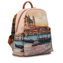 Zaino Donna Grande Y NOT con Tasca Esterna YES-381 Venice Sunset