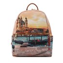 Zaino Donna Grande Y NOT con Tasca Esterna YES-381 Venice Sunset