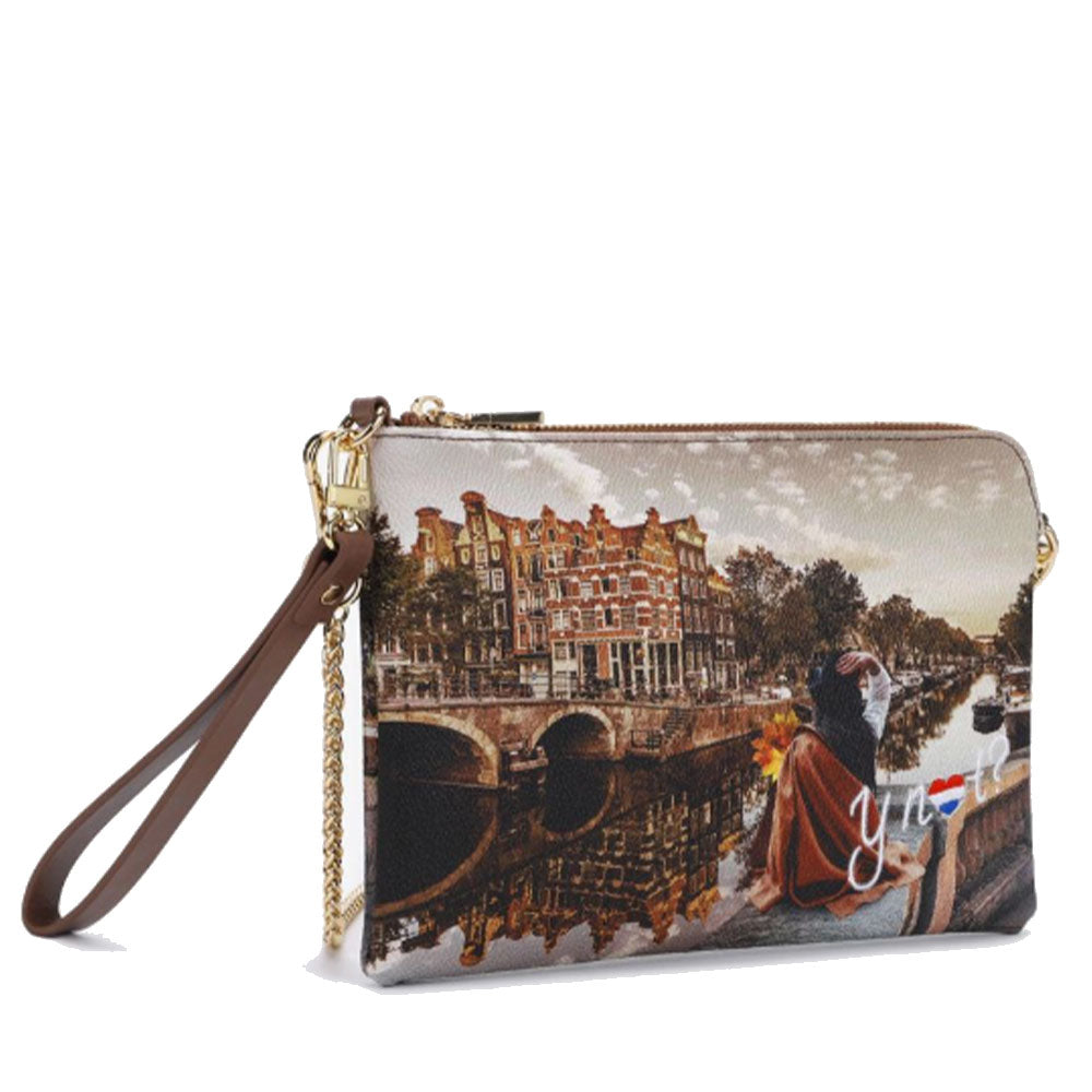 Borsa Donna Y NOT Pochette con Tracolla YES-384 Autumn in Holland