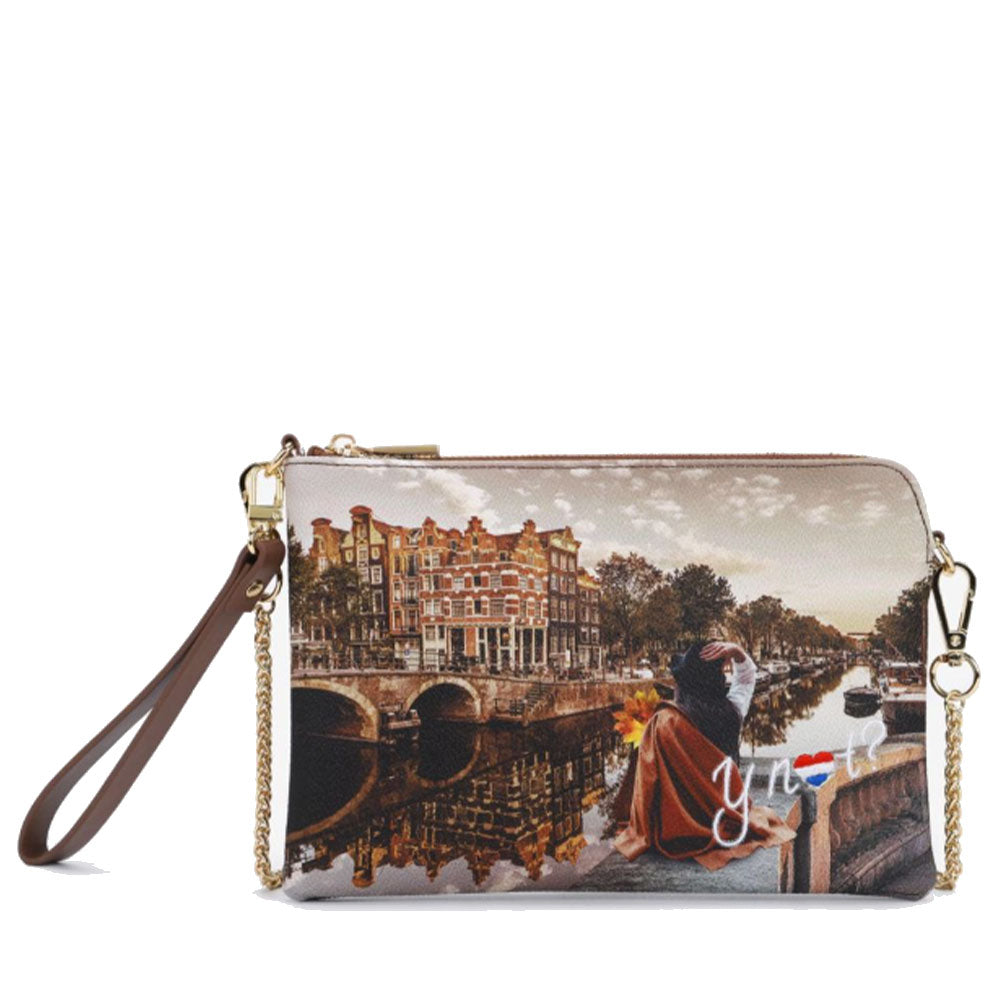 Borsa Donna Y NOT Pochette con Tracolla YES-384 Autumn in Holland