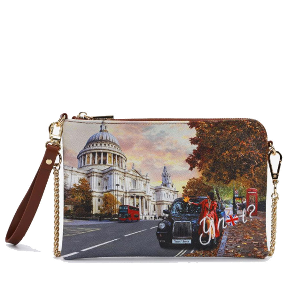 Borsa Donna Y NOT Pochette con Tracolla YES-384 London Tourist
