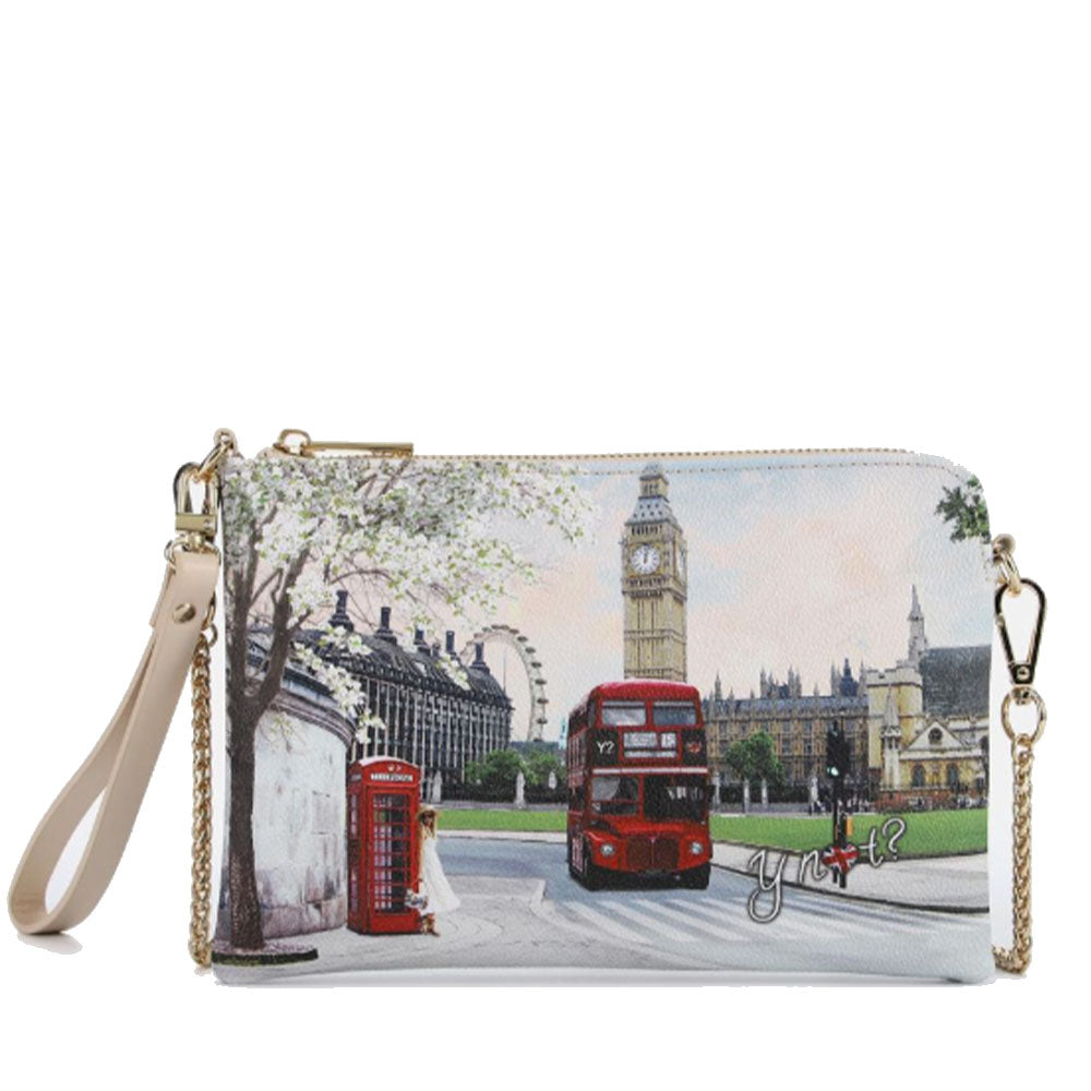 Borsa Donna Y NOT Pochette con Tracolla YES-384 London