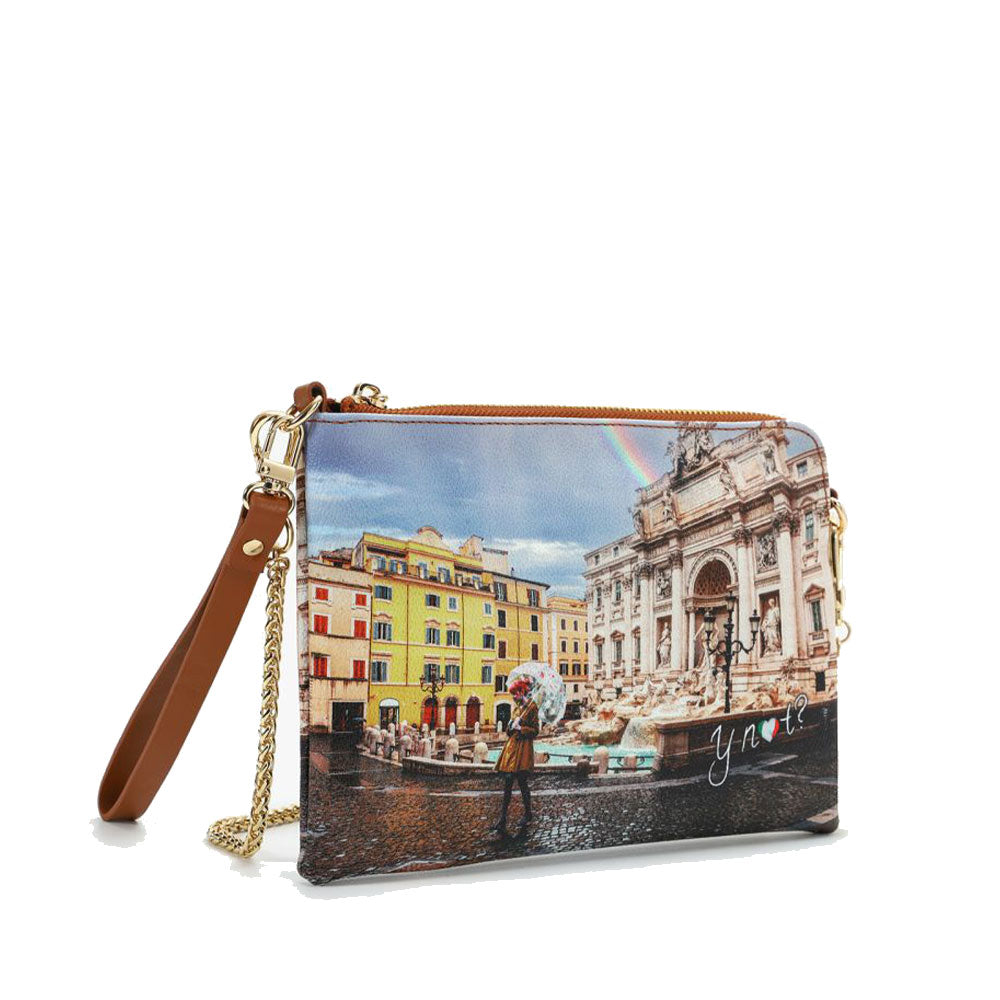 Borsa Donna Y NOT Pochette con Tracolla YES-384 Rainbow Rome