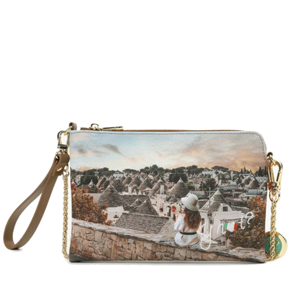 Borsa Donna Y NOT Pochette con Tracolla YES-384 Romantic Trulli