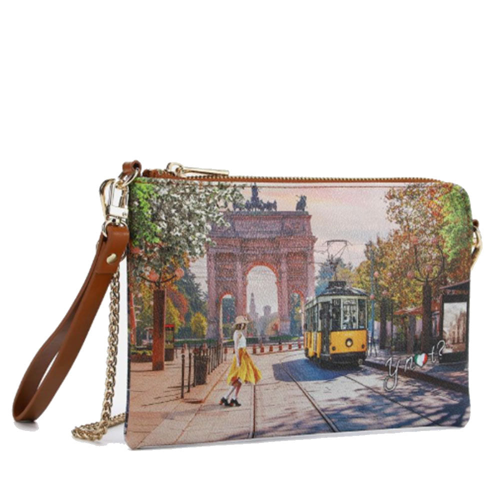 Borsa Donna Y NOT Pochette con Tracolla YES-384 Spring in Milan