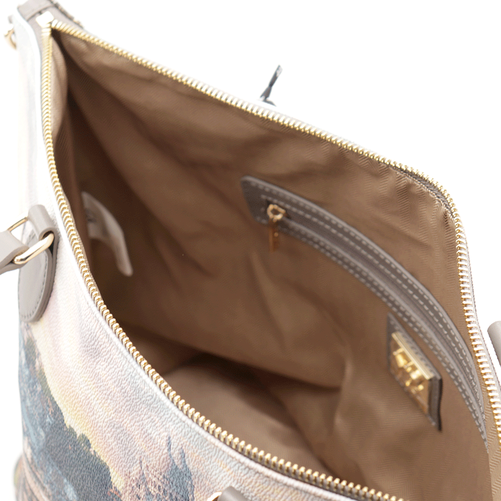 Borsa Donna a Spalla Y NOT YES-396 stampa Coeur De Paris