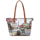 Borsa Donna a Spalla Y NOT YES-396 stampa Emily in Paris