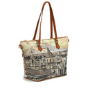 Y NOT Damen Umhängetasche YES-396 Etnea Print