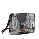 Borsa Donna Y NOT a Tracolla Tre Scomparti YES-399 London By Night