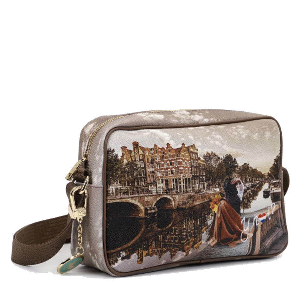Borsa Donna a Tracolla Y NOT YES-440 stampa Autumn in Holland