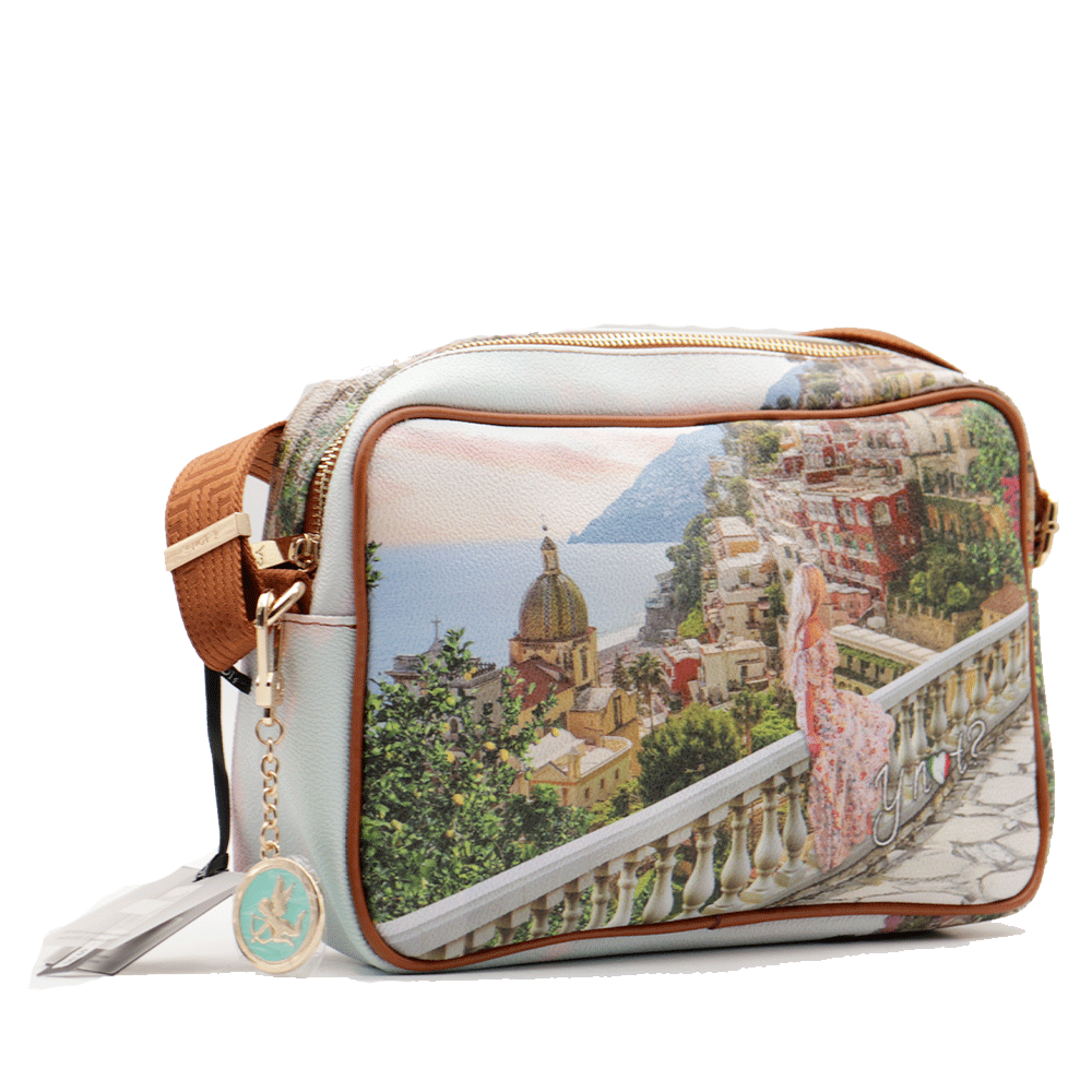 Borsa Donna a Tracolla Y NOT YES-440 stampa Dreaming Coast