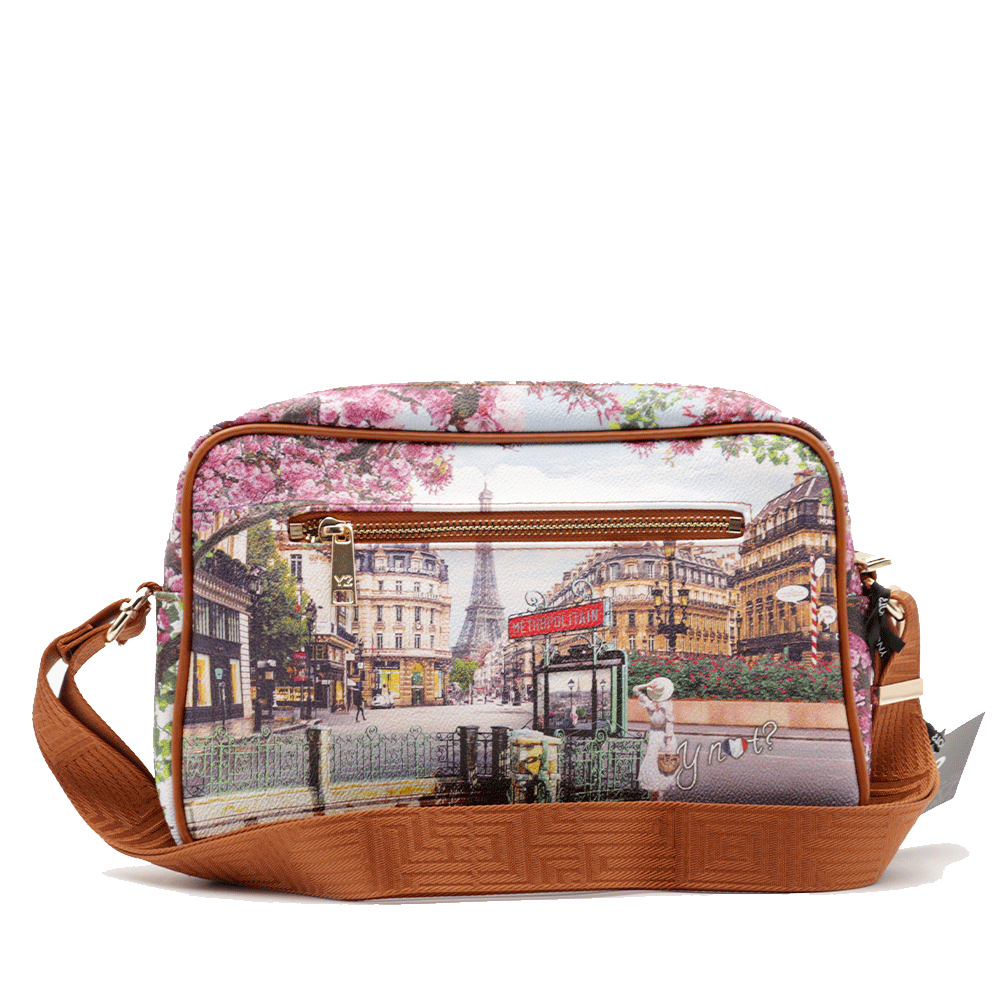 Borsa Donna a Tracolla Y NOT YES-440 stampa Emily in Paris