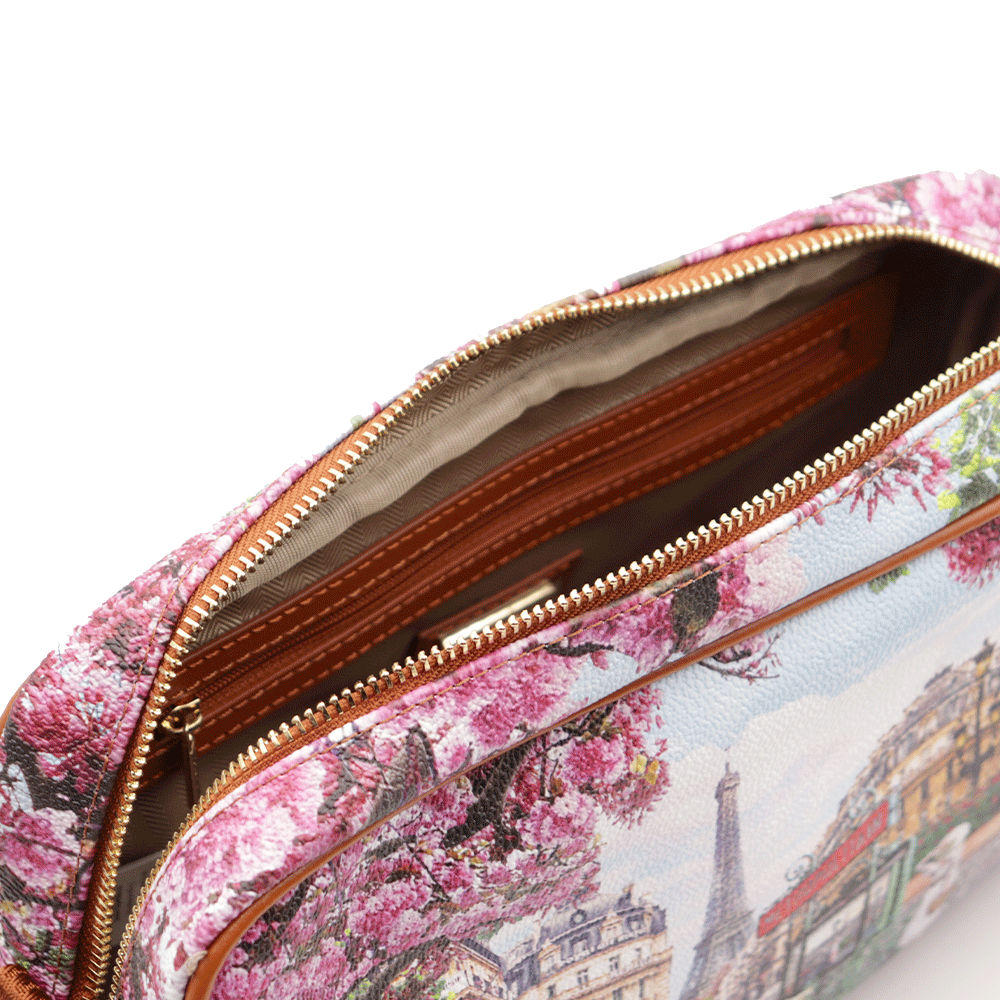 Borsa Donna a Tracolla Y NOT YES-440 stampa Emily in Paris