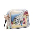 Borsa Donna a Tracolla Y NOT YES-440 stampa Greek Summer