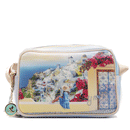 Borsa Donna a Tracolla Y NOT YES-440 stampa Greek Summer