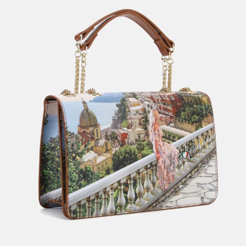 Borsa Donna a Spalla Y NOT YES-471 Dreaming Coast
