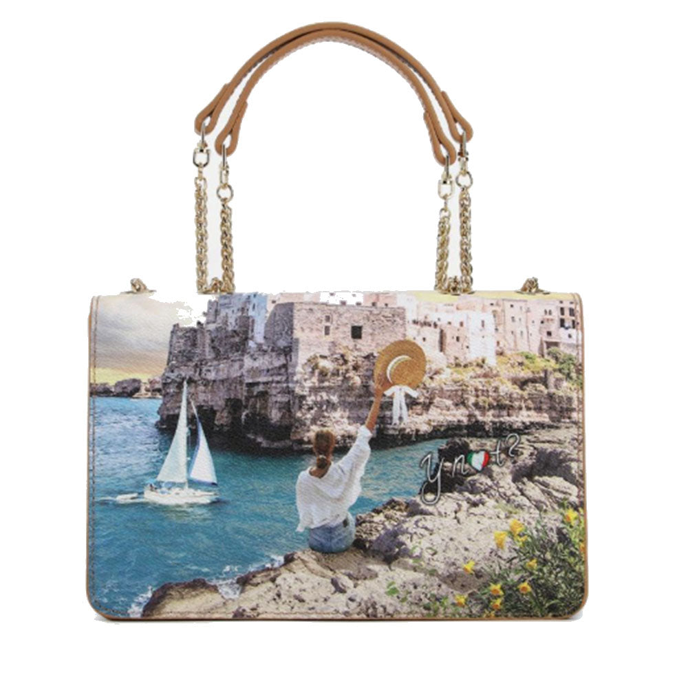 Borsa Donna a Spalla Y NOT YES-471 Polignano Coast