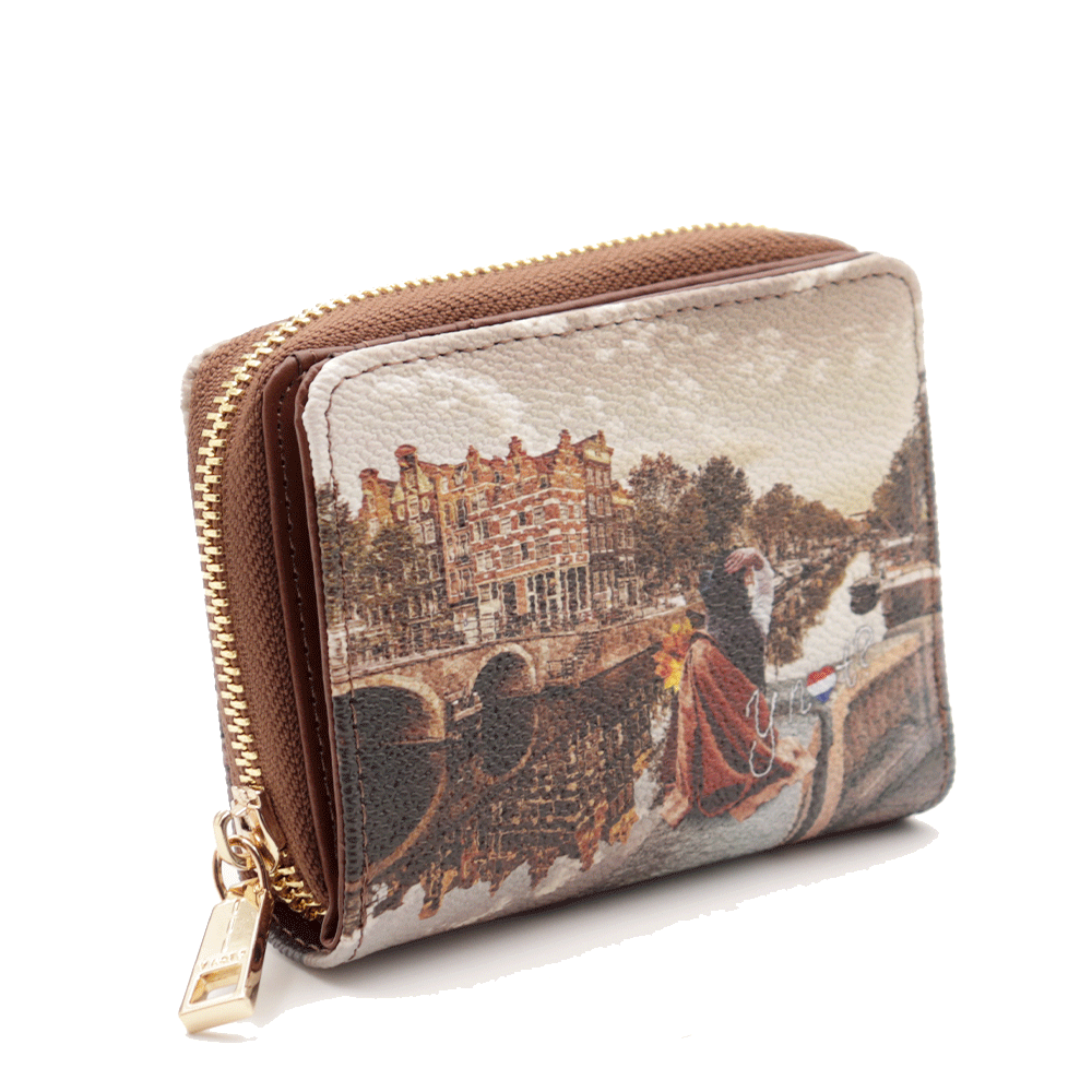 Portafoglio Donna Piccolo Y NOT YES-562 Stampa Autumn in Holland
